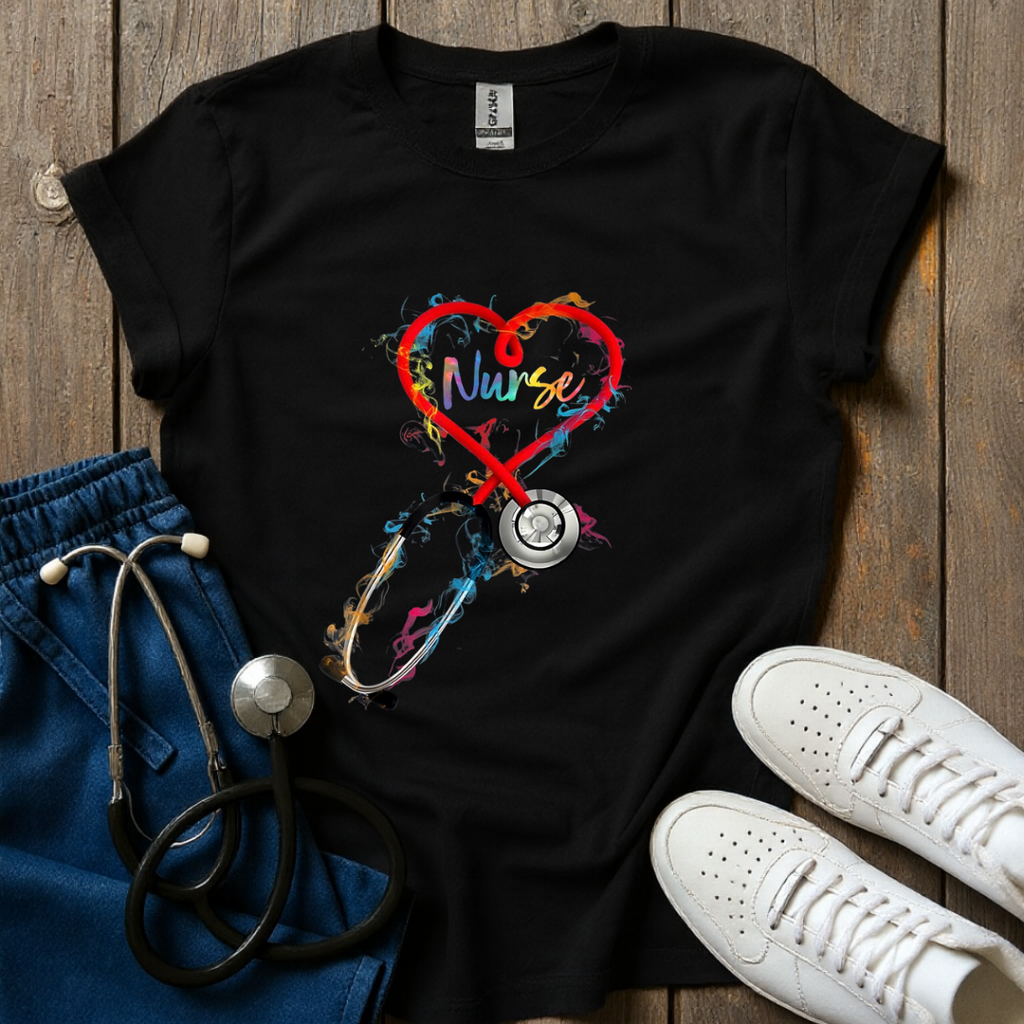 Nurse At Heart T-Shirt