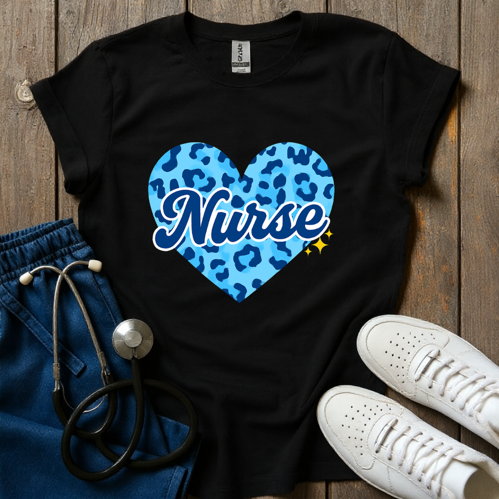 Leopard Heart T-Shirt