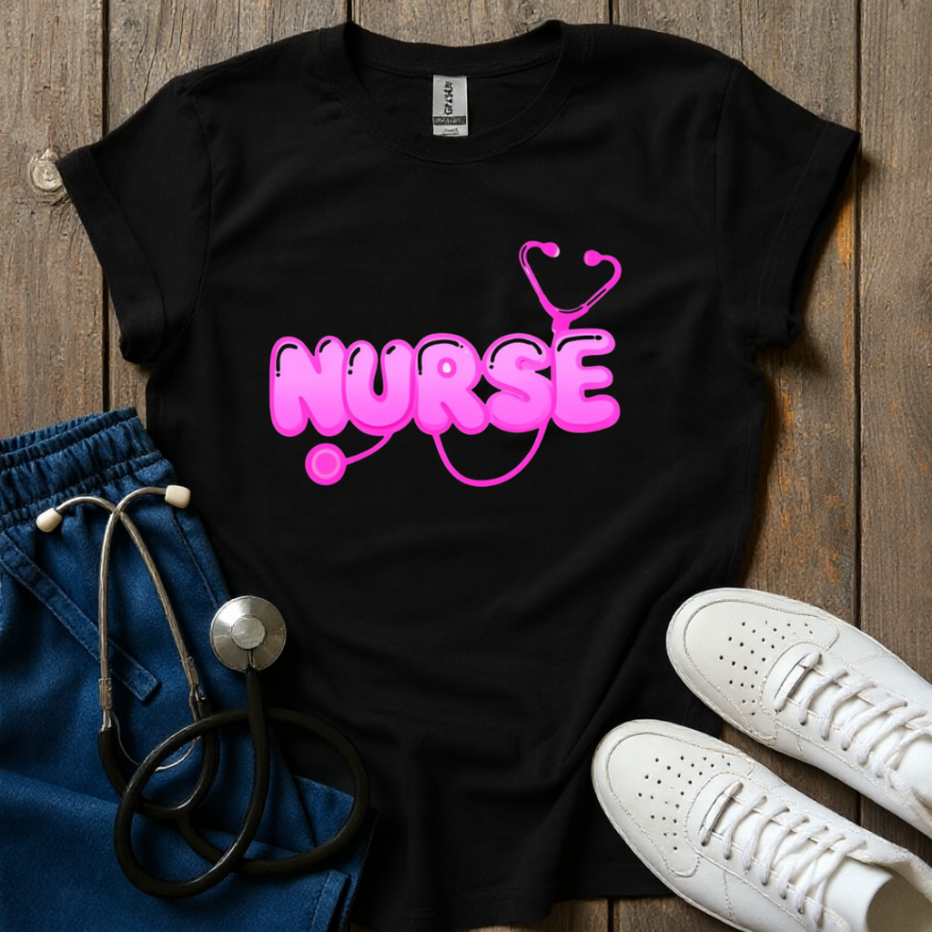 Pink Nurse T-Shirt
