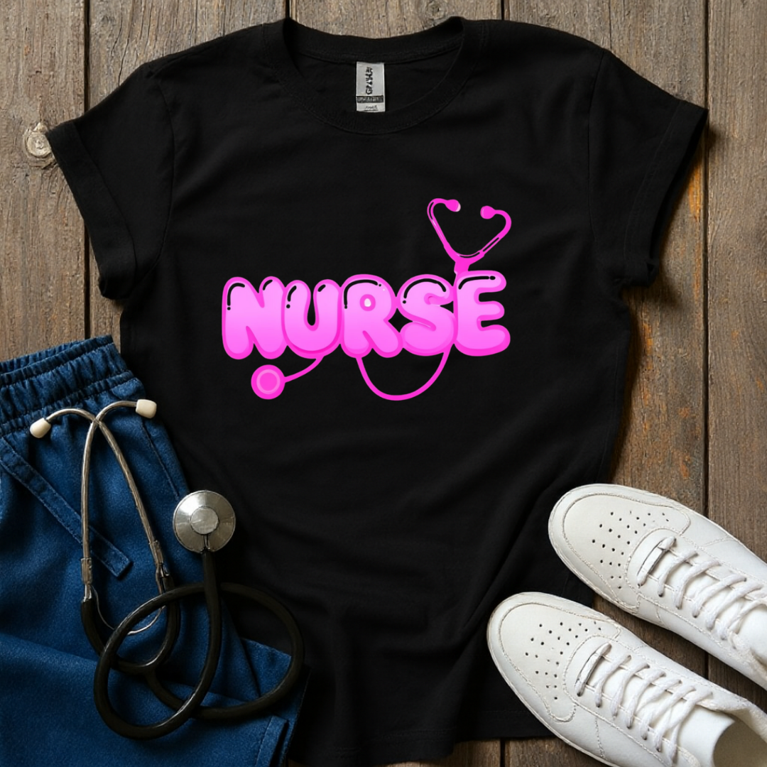 Pink Nurse T-Shirt