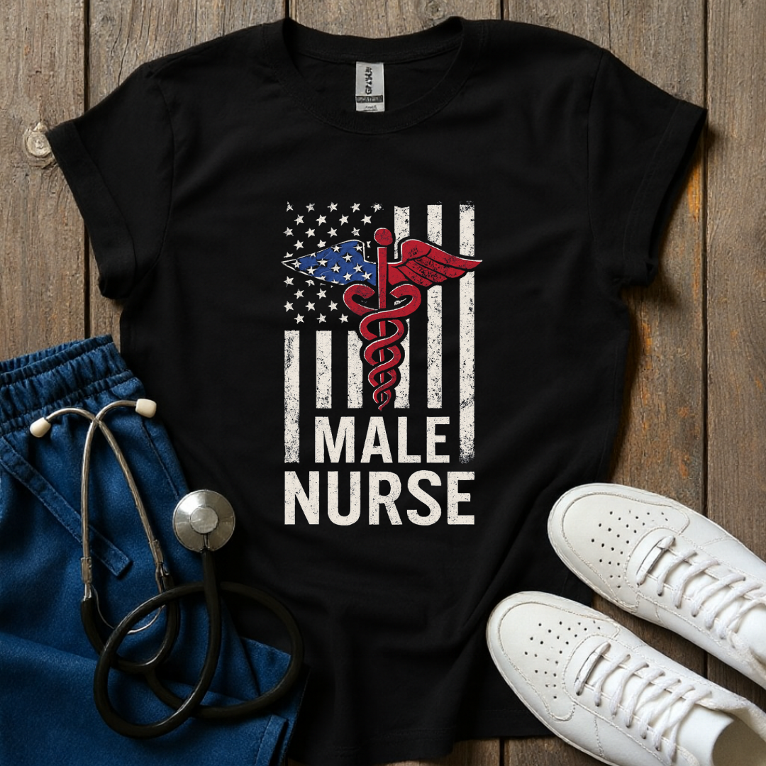 USA Male Nurse T-Shirt