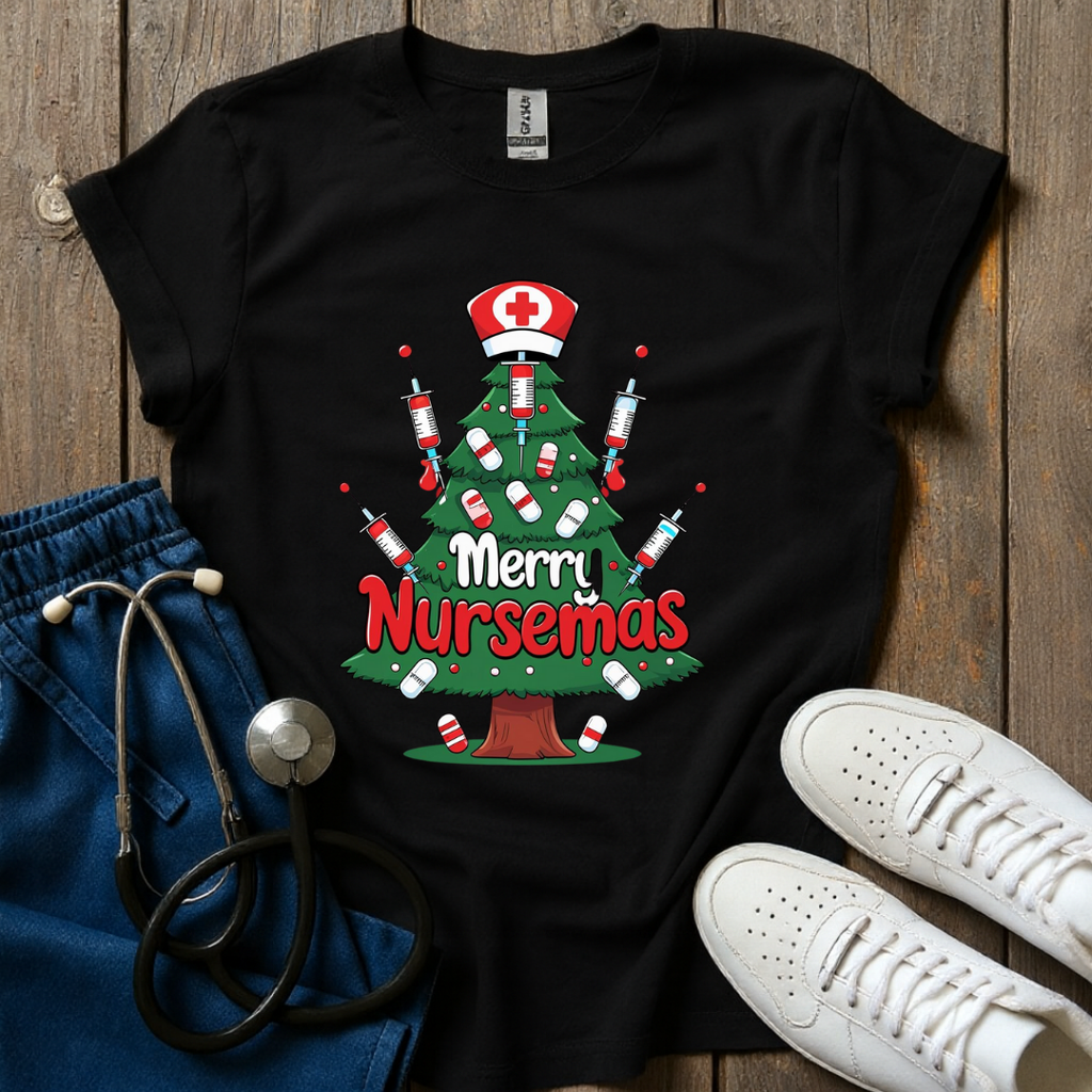 Merry Nursesmas T-Shirt