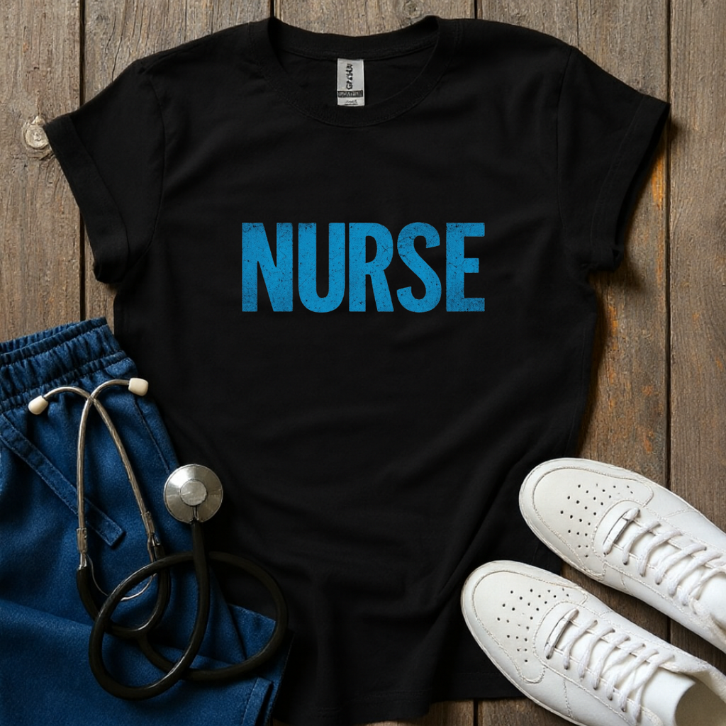 Blue Nurse T-Shirt