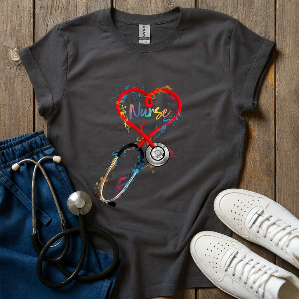 Nurse At Heart T-Shirt