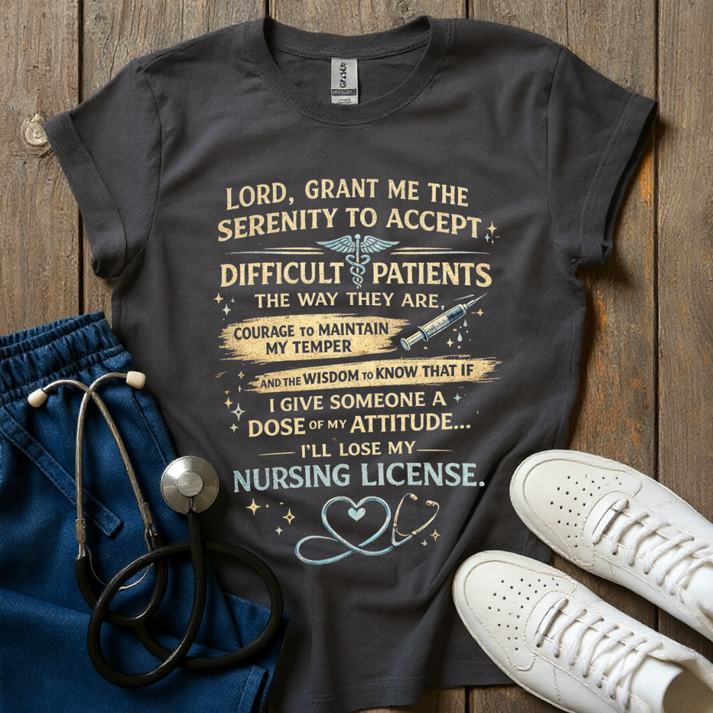 Nurse Serenity Prayer T-Shirt