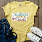 Scrubs, Coffee, Valentine T-Shirt