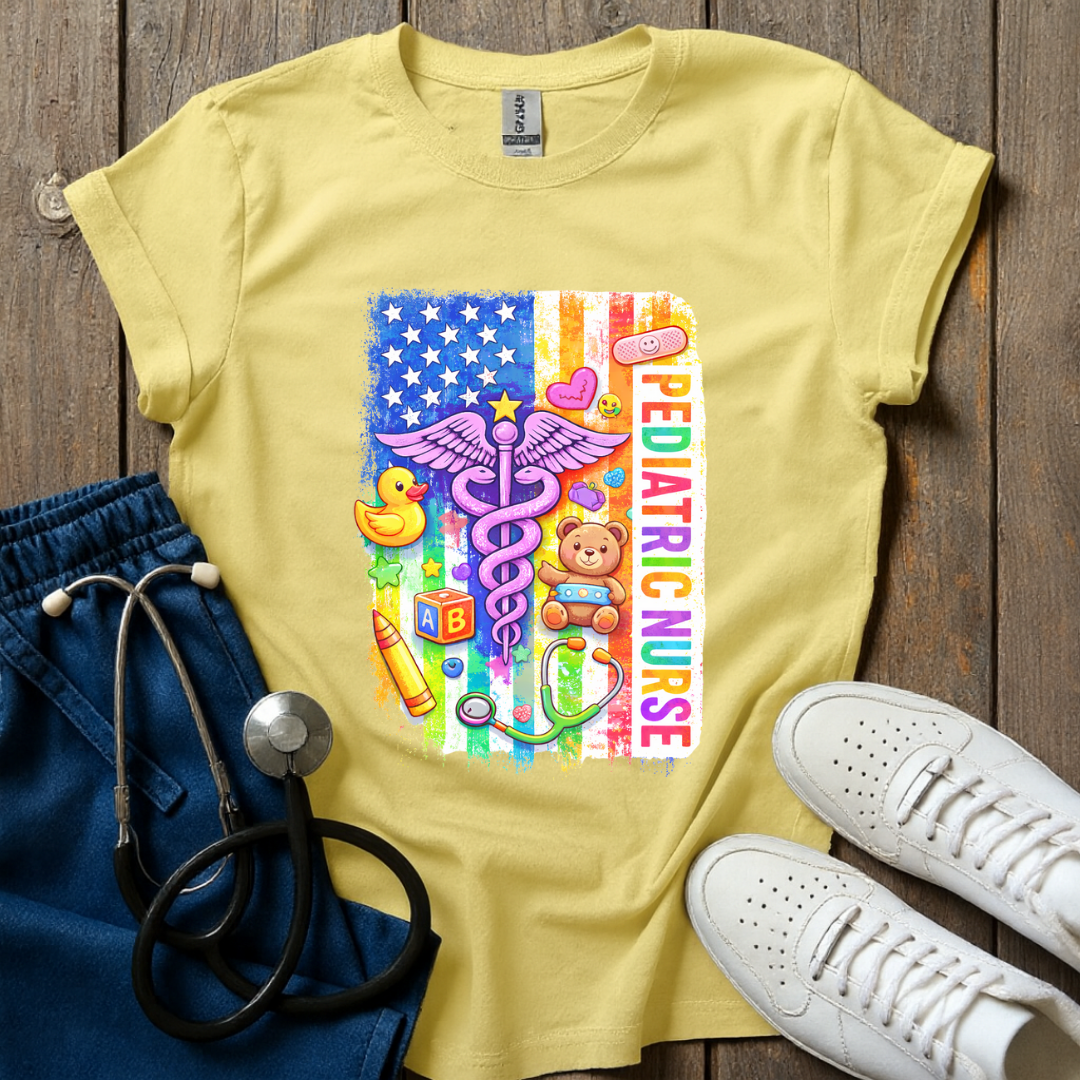 American Pediatric Nurse T-Shirt