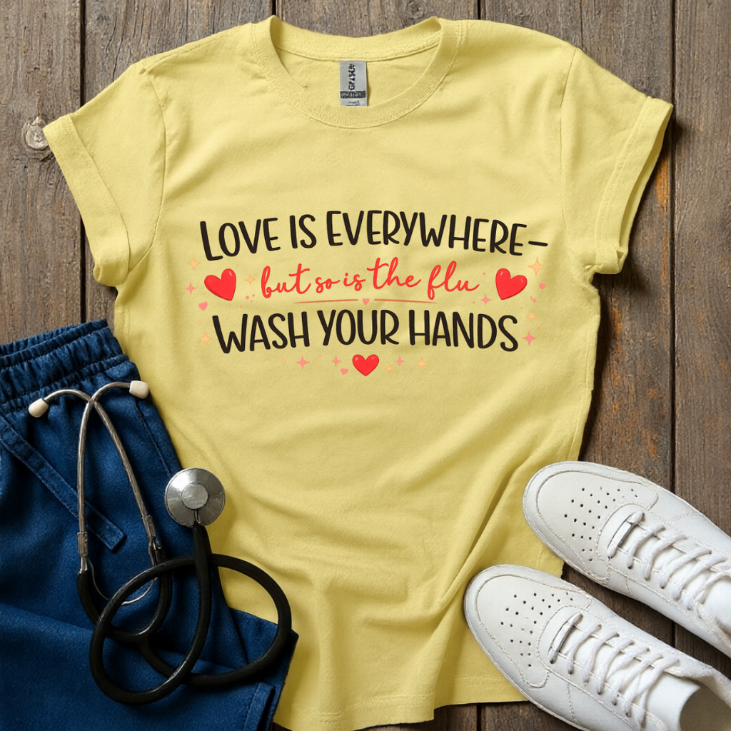 Love & Handwashing T-Shirt