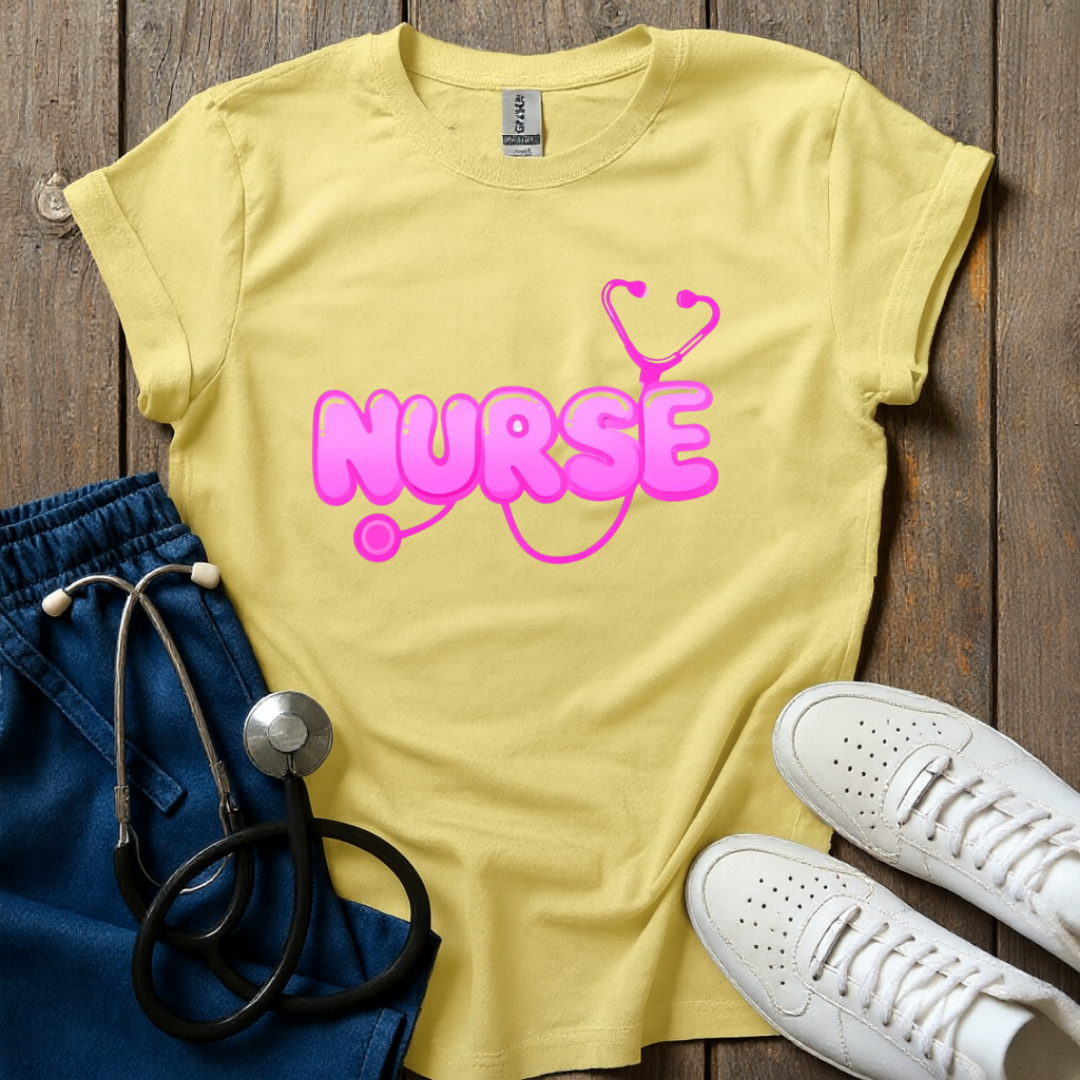 Pink Nurse T-Shirt