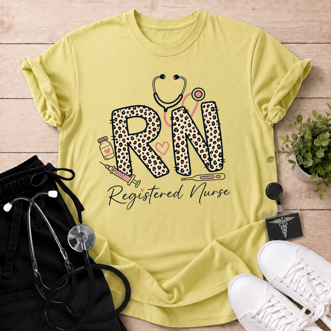 RN Stethoscope Design T-Shirt