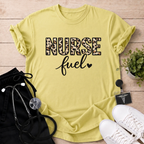 Leopard Nurse Fuel T-Shirt