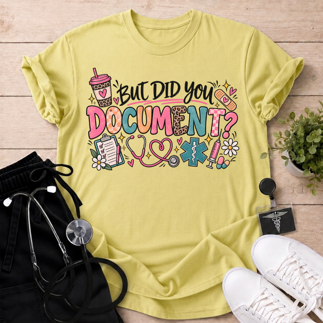 But Did You Document? T-Shirt