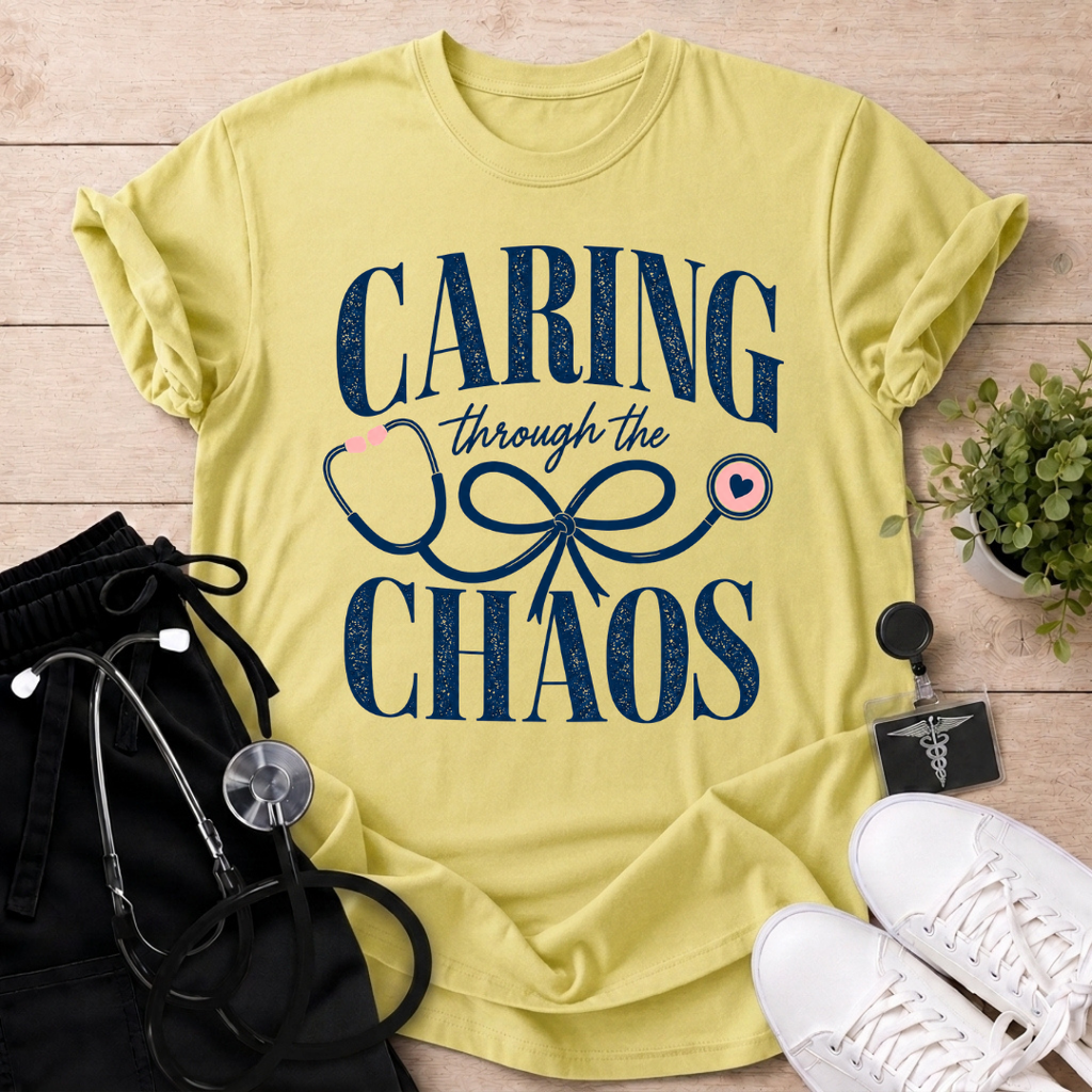 Caring Though The Chaos T-Shirt