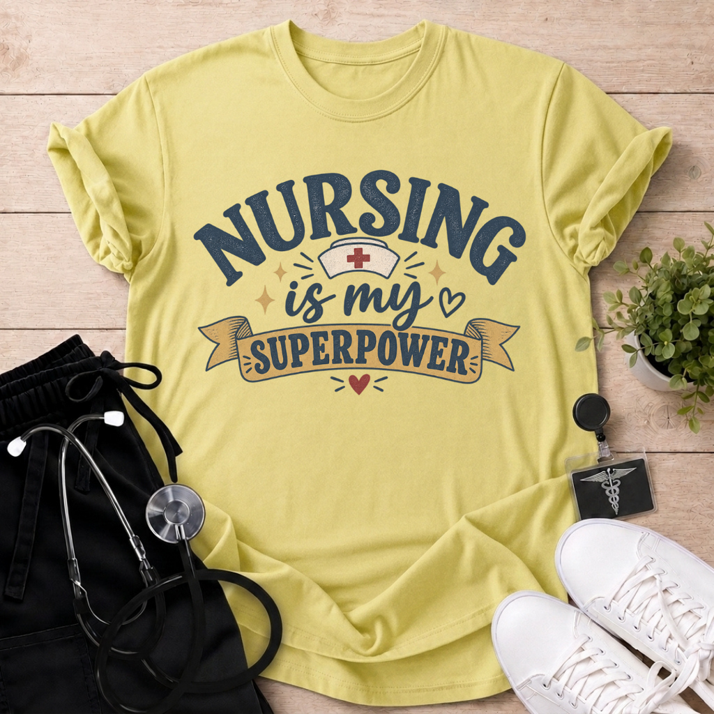 Nursing Is My Superpower T-Shirt