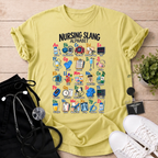 Nursing Slang Alphabet T-Shirt
