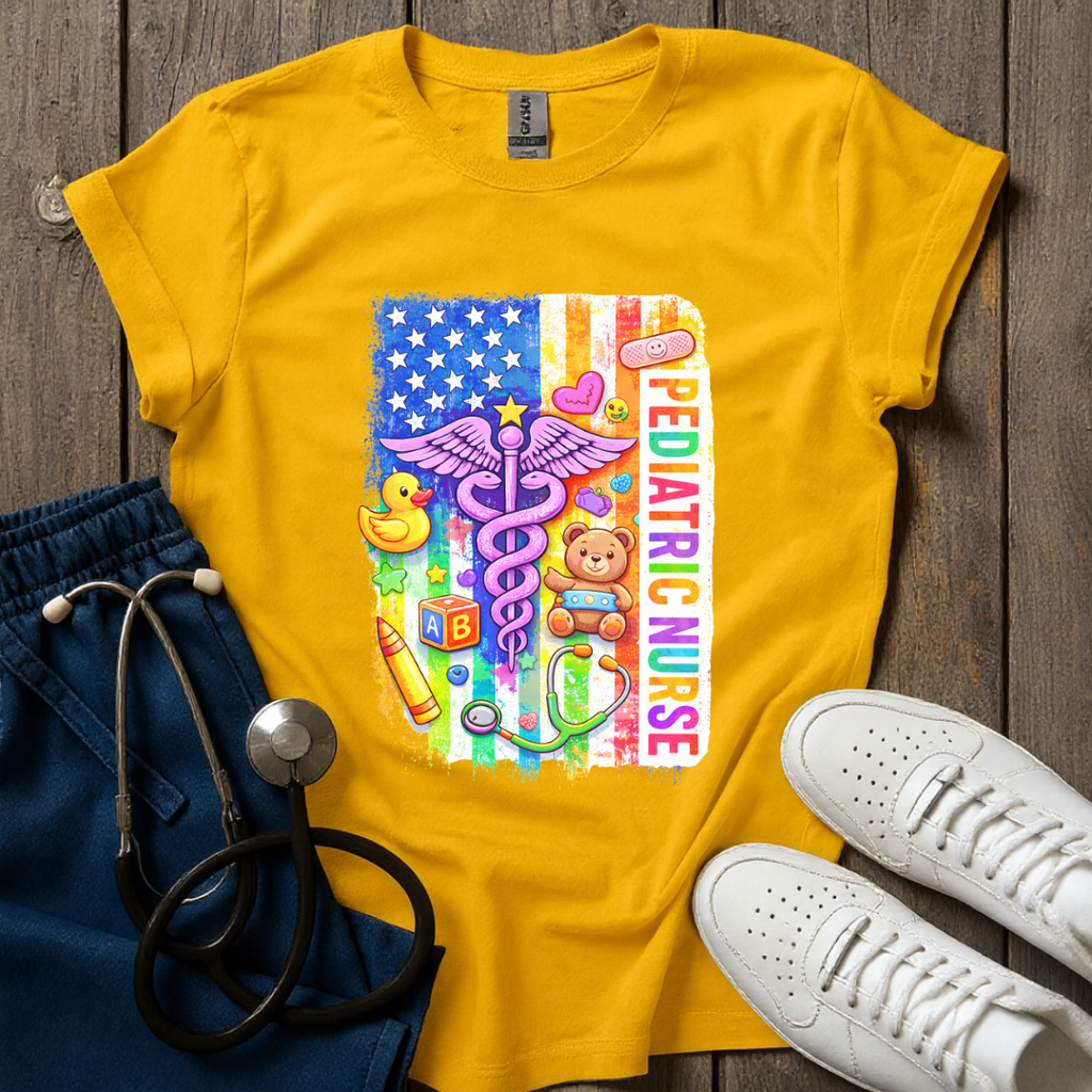 American Pediatric Nurse T-Shirt