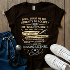 Nurse Serenity Prayer T-Shirt
