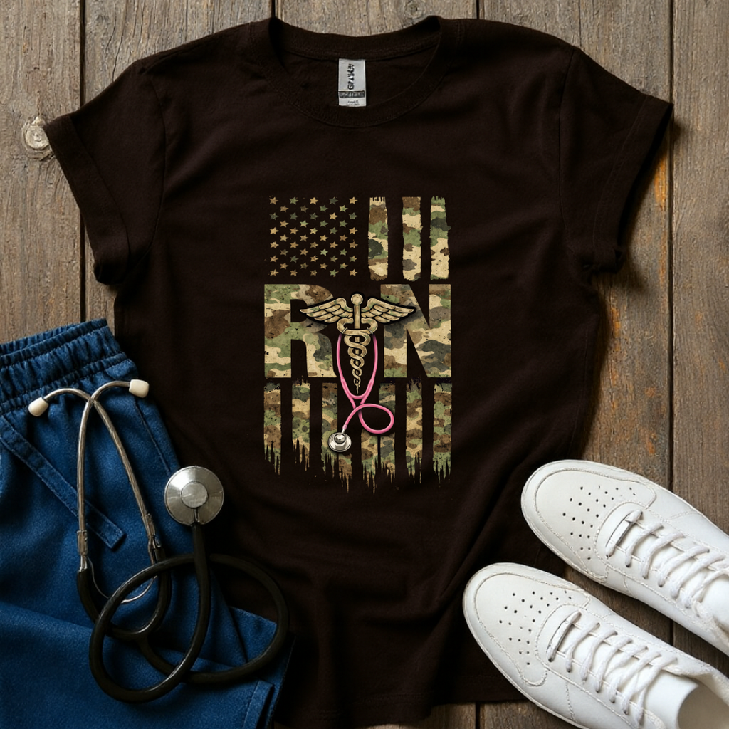 Patriotic RN Strong T-Shirt