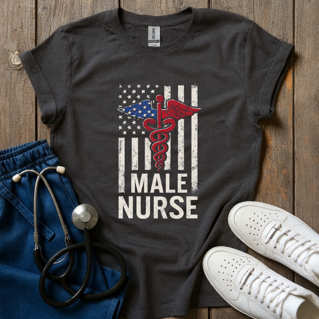 USA Male Nurse T-Shirt