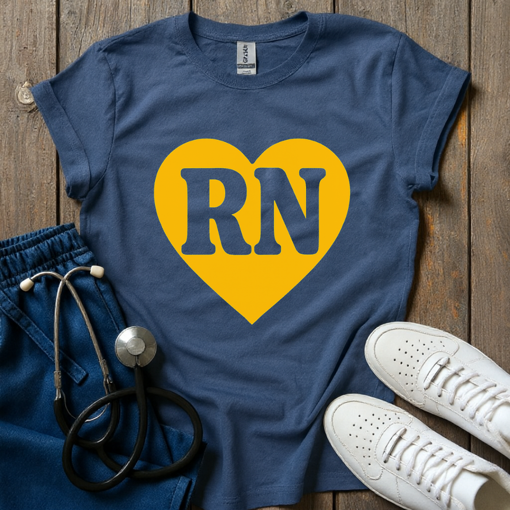Yellow Heart T-Shirt