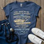 Nurse Serenity Prayer T-Shirt