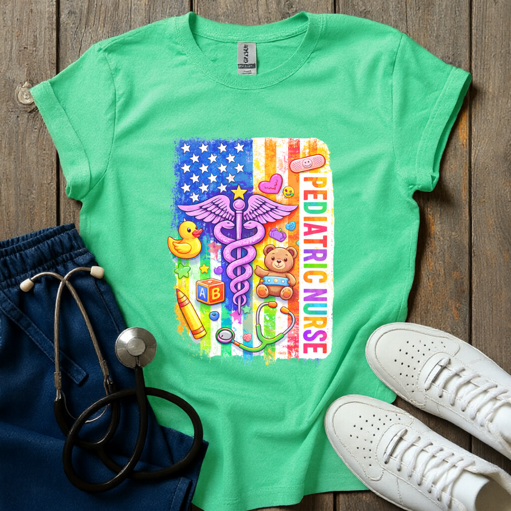 American Pediatric Nurse T-Shirt