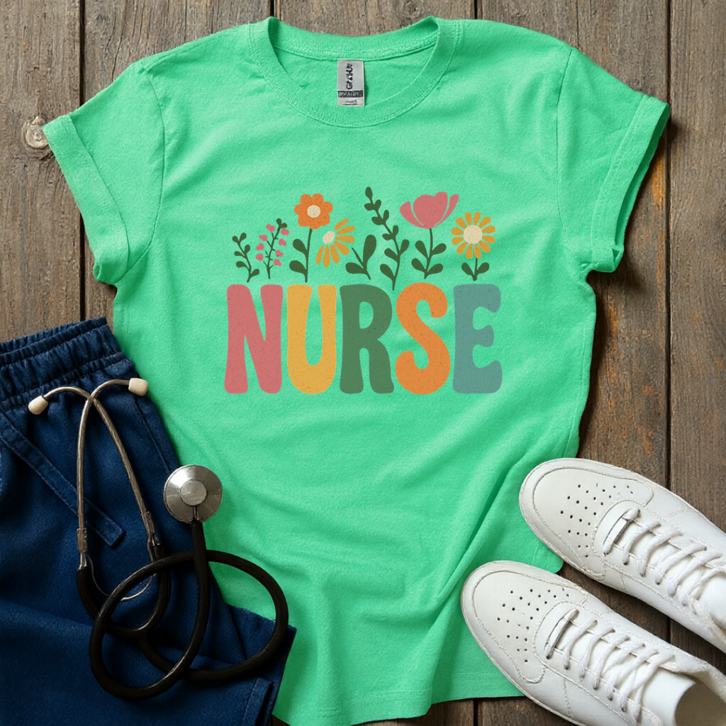 Blossom Nurse T-Shirt