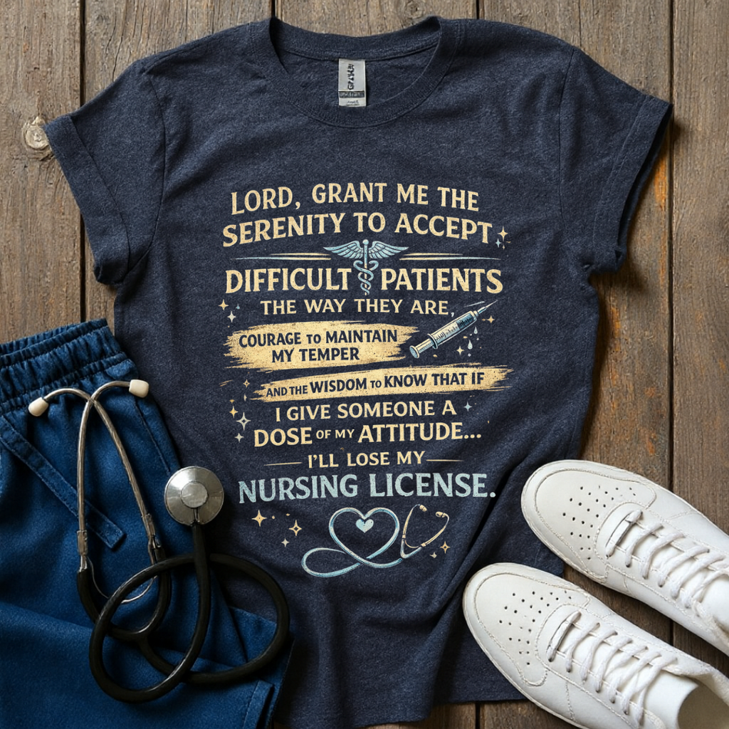 Nurse Serenity Prayer T-Shirt