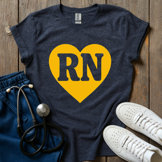 Yellow Heart T-Shirt