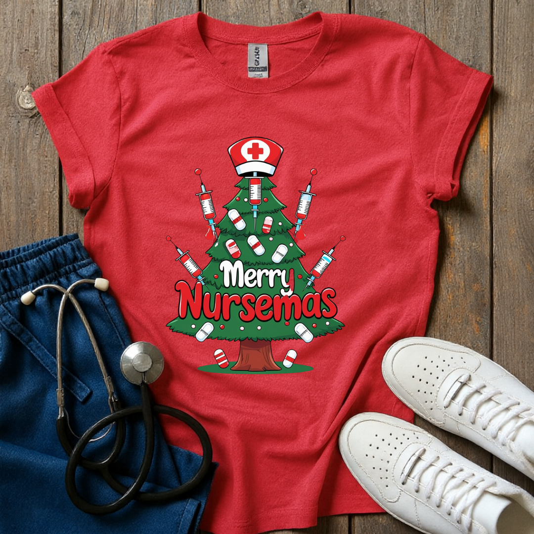 Merry Nursesmas T-Shirt