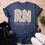 Floral Lace RN T-Shirt