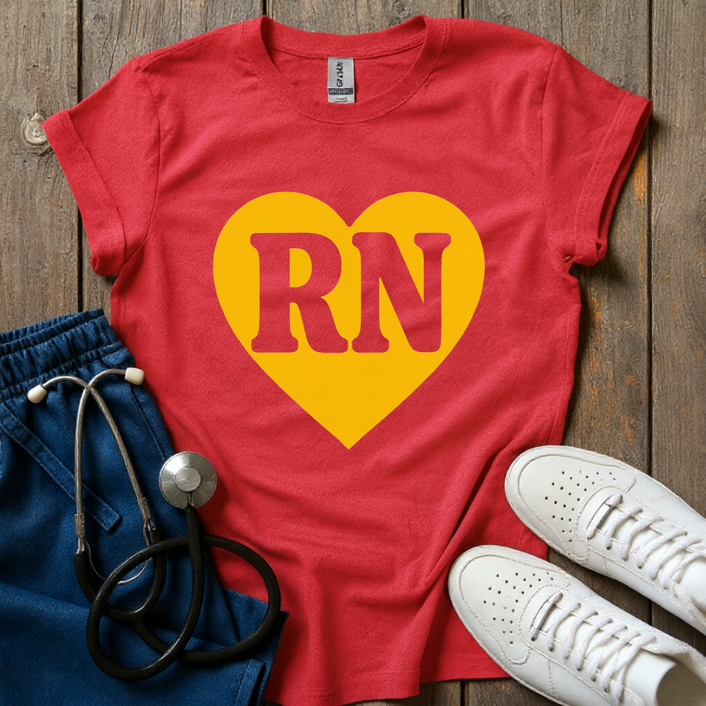 Yellow Heart T-Shirt