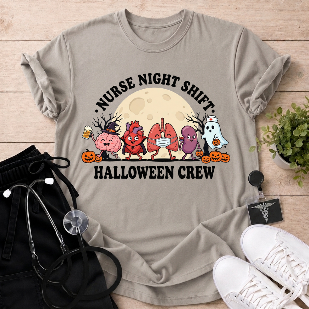 Night Shift Halloween Crew T-Shirt