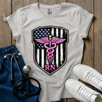 Pink RN Shield T-Shirt