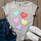 Nurse Candy Hearts T-Shirt