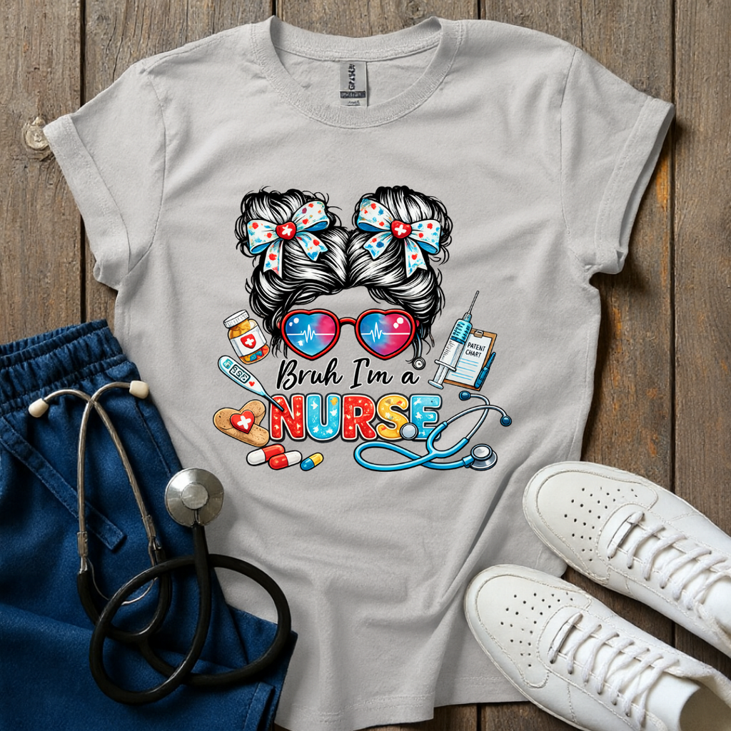 Bruh I’m a Nurse T-Shirt