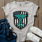 Teal RN Shield T-Shirt