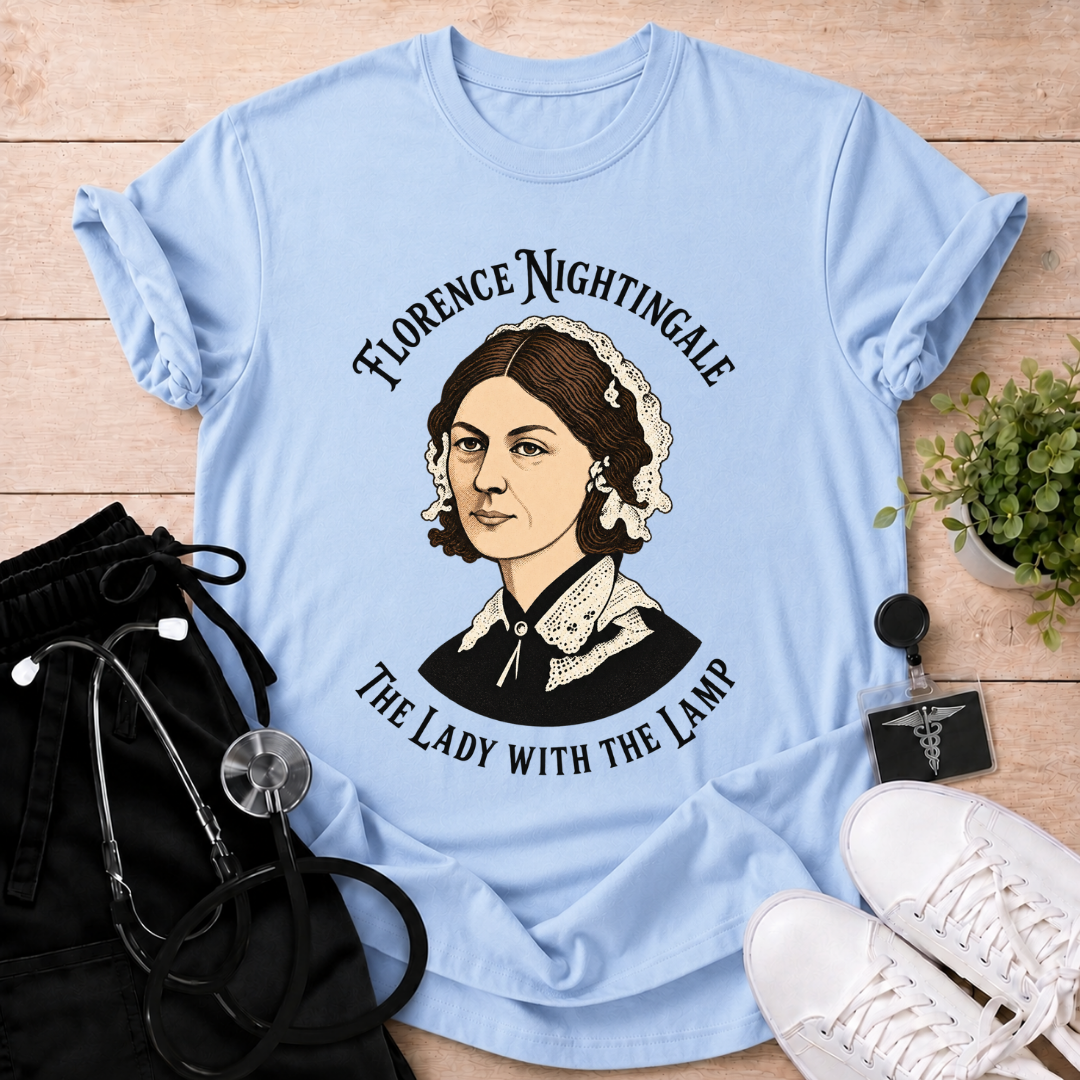 The Lady With The Lamp T-Shirt