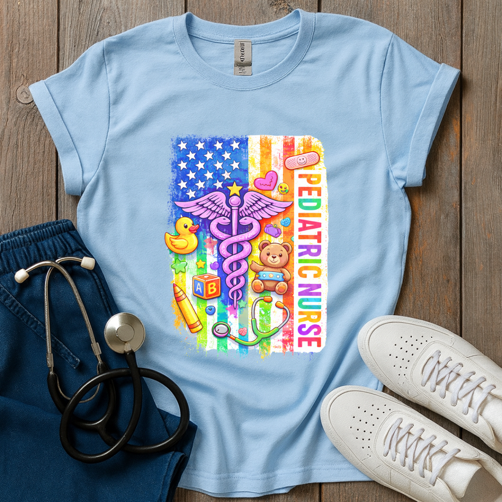 American Pediatric Nurse T-Shirt