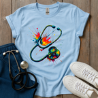 Stethoscope Splash T-Shirt