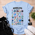 Nursing Slang Alphabet T-Shirt