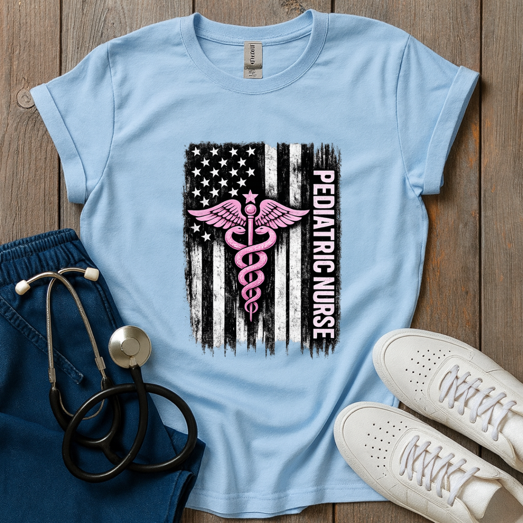 American Peds Nurse T-Shirt