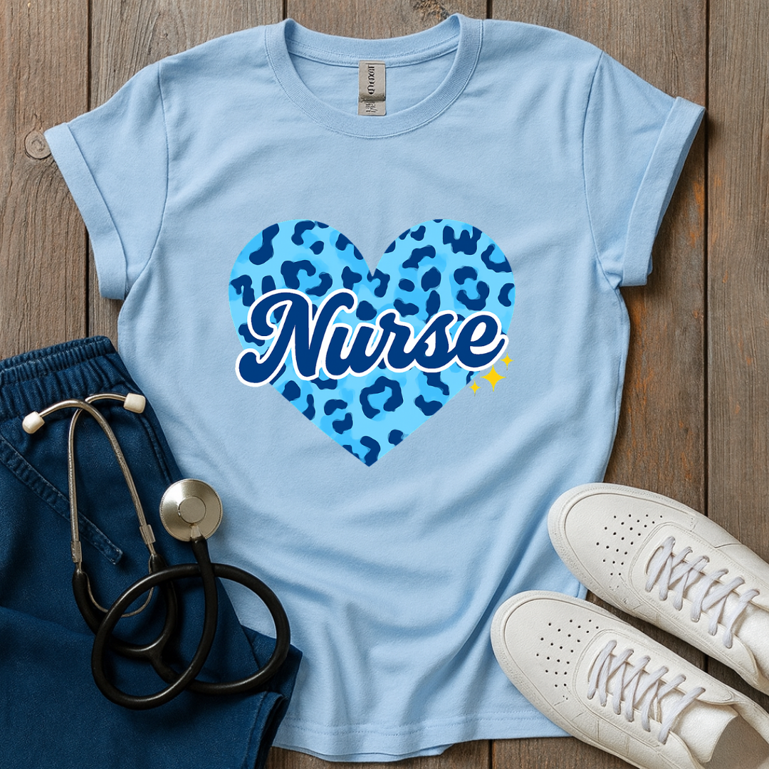 Leopard Heart T-Shirt