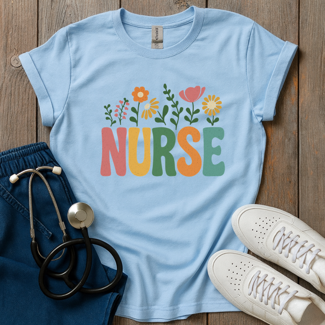 Blossom Nurse T-Shirt
