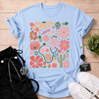 Medical Botanical Icons T-Shirt