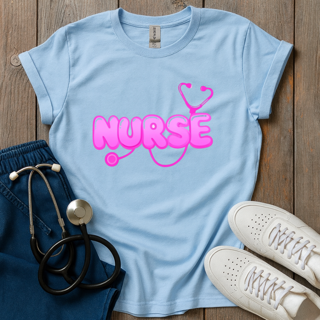 Pink Nurse T-Shirt