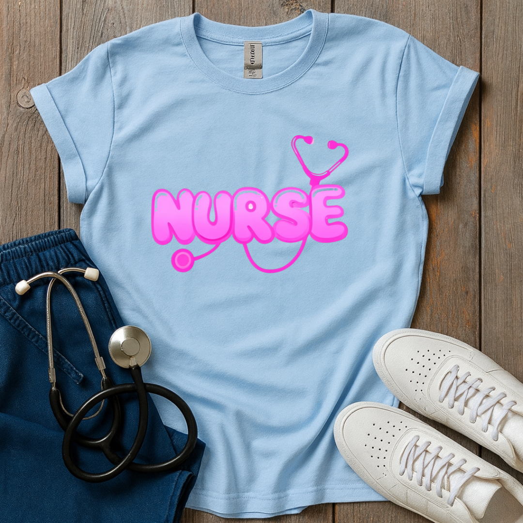 Pink Nurse T-Shirt