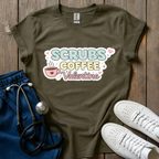 Scrubs, Coffee, Valentine T-Shirt
