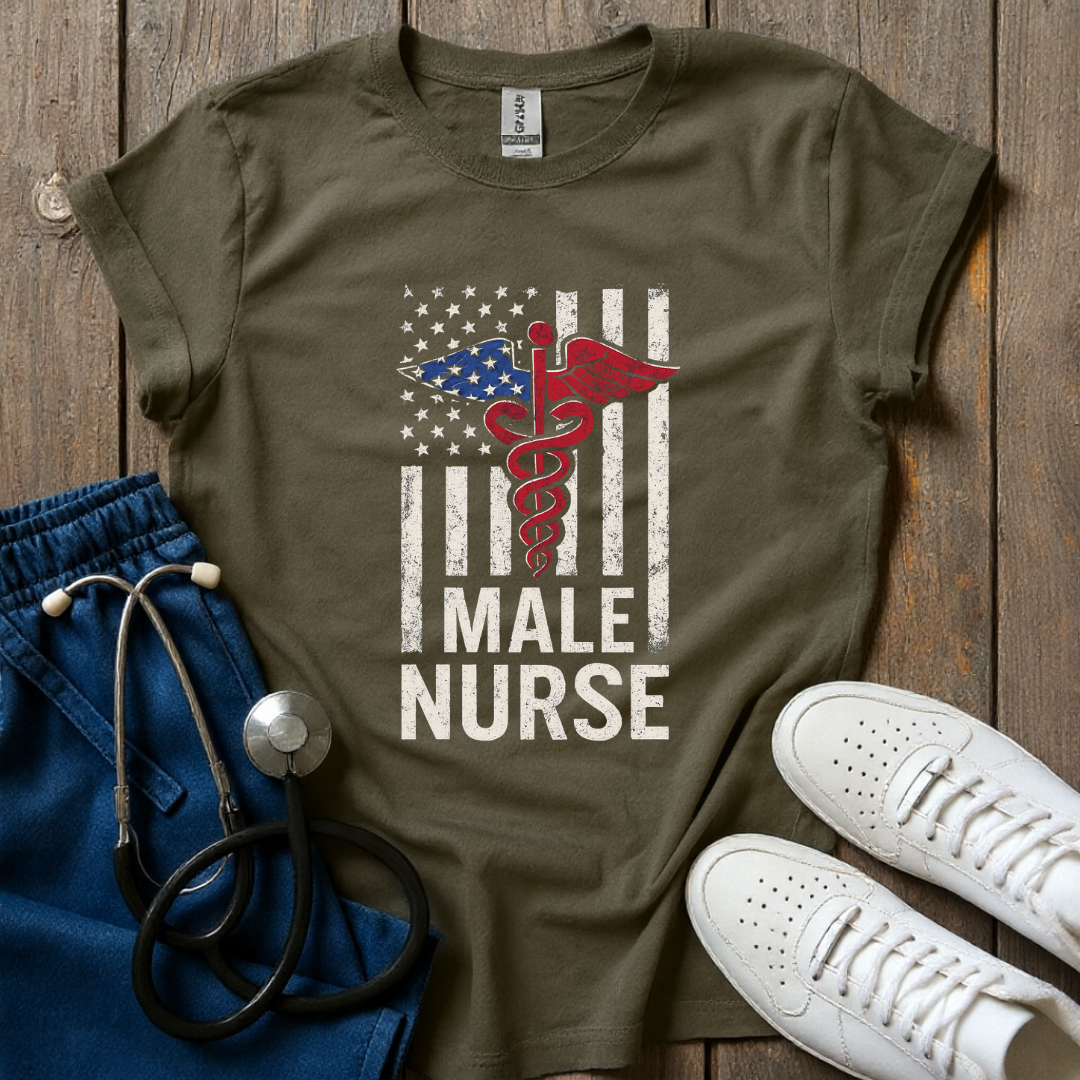 USA Male Nurse T-Shirt