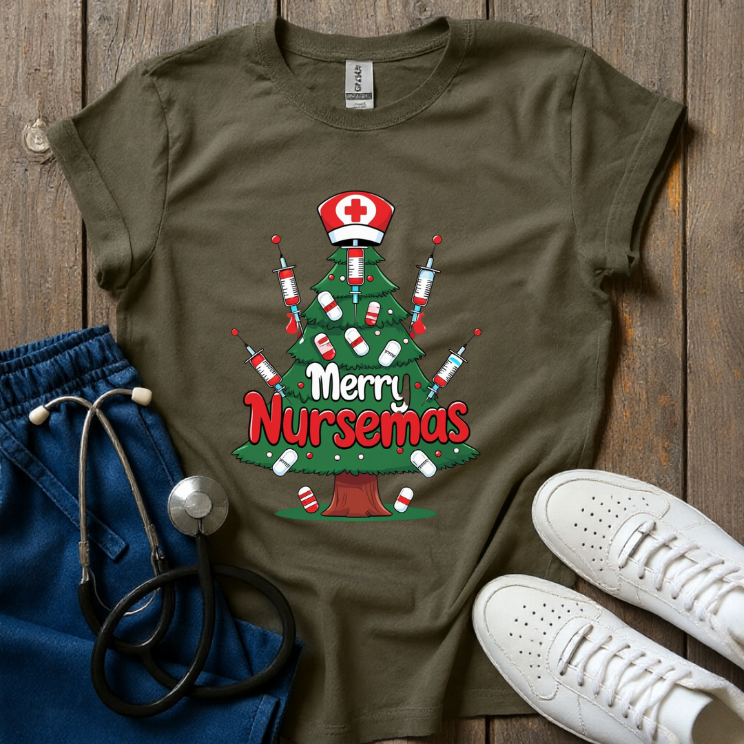Merry Nursesmas T-Shirt